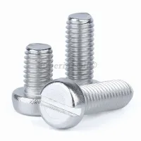 M3 M4 Slotted Pan Head Machine Screws A2 304 Stainless Steel Slot Csk Bolt