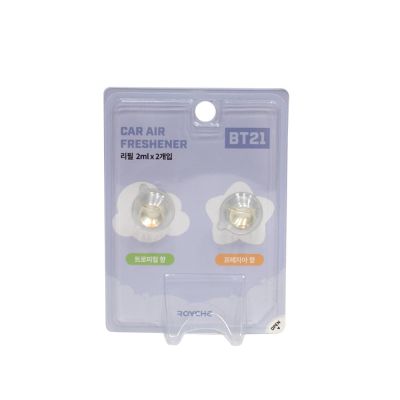 [BT21 OFFICIAL] BT21 Little Buddy Baby Car Air Freshener Dedicated Refill 2 pcs