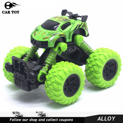 Car Toys 1PC 1:24 Monster Trucks Alloy Toy Cars For Boys Friction Pull Back Powered Push And Go Vehicle toys for boys cars toys for kids boy toys for