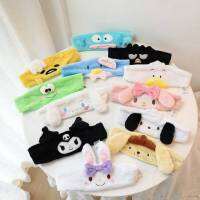 ที่คาดผม ลายการ์ตูน Sanrio Kuromi Melody Cinnamoroll Gudetama Eyes Mask Wash Face Hairband 23 ชิ้น