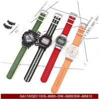 สายนาฬิกาไนลอนทนทานสำหรับ Casio G Shock GA 110/100/120/150/200/300/400 GD 100/110/120สายนาฬิกาป้องกันการตกสายเปลี่ยนสำหรับนาฬิกา