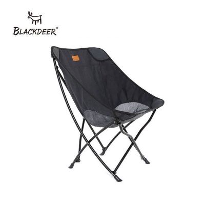 เก้าอี้พับ Black Deer Plain Folding Chair #สีDeep Black