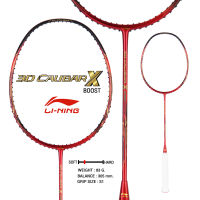 ไม้แบดมินตัน Li-Ning Badminton Racket รุ่น 3D CALIBAR X Boost (AYPR168-4S) FREE:GRIP+STRING+COVER พร้อมขึ้นให้ฟรี