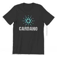 Cryptocurrency Crypto Miner Cardano Ada Tshirt Top Graphic Men Classic Grunge MenS Camisa Streetwear Cotton Harajuku T Shirt 【Size S-4XL-5XL-6XL】