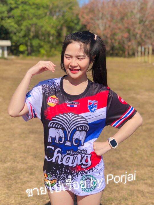 เสื้อพิมพ์ลาย-เสื้อกีฬา-คอกลม