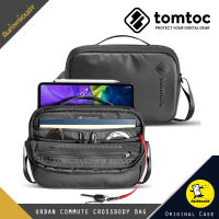 TOMTOC Urban Comuter Crossbody กระเป๋าสำหรับจัดเก็บอุปกรณ์ Gadget และ iPad Pro 11"  2021-2018, iPad Air 4 10.9" 2020, iPad Air 3, iPad Gen8 Gen7