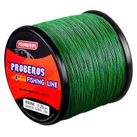 (ส่งไว ราคาส่ง) 300 เมตร สาย PE ถัก 4 สีเขียว เหนียว ทน ยาว -  [ Nuna mall ] Fishing line wire Proberos Pro Beros