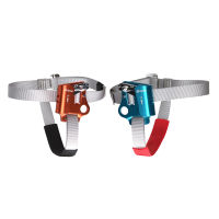 Outdoor แคมป์ปิ้ง Rock Climbing Foot Ascender Safety Rope Ascending Vertical Rope Caving Equipment