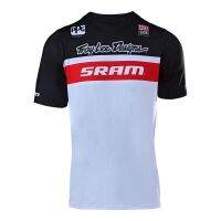 T SHIRT -  2023 เสื้อเชิ้ตแขนสั้น รุ่น TLD Pro SRAM สำหรับมอเตอร์ไซค์ / จักรยาน