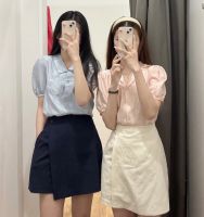 Uniqlo Sanlitun summer linen blended culottes and culottes mini skirts casual cotton and linen shorts for women 448840