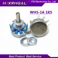 2ชิ้น WH5-1A 1k5โอห์ม3เทอร์มินัลเพลากลมโรตารี่เรียวคาร์บอนวงจรรวม