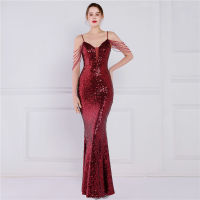 Women Formal Prom Party Ball Gown Sexy sequins Sleeveless Backless Long Dresses evening dress elegant elegant formal dress plus size formal dress for party evening dress party on sale