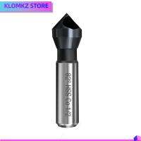 KLOMKZ สีดำสีดำ 3/8 "ก้านกลม Countersink สว่าน เหล็กความเร็วสูง เงินสีเงิน โคบอลต์เหล็กความเร็วสูงที่มีเครื่องมือลบมุม ทนทานต่อการใช้งาน ก้านกลม3/8" Chamfering เจาะจุด facer คนงานงานประดิษฐ์