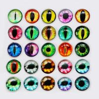 【YF】♣  20pcs Glass Eyes Crafts Eyeballs Accessories Jewelry Making 6-18mm Gifts