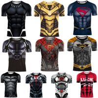 2023 Customized Fashion 9527 Avengers Merchandise 3D Digital Printing Short Sleeve Trendy Quick-Drying Childrens Clothing Adult T-Shirt Men Summer，Contact the seller for personalized customization