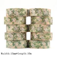 10PCS/lot 15mm*10m Vintage Floral Washi Tape DIY Scrapbooking Paper Photo Album Adhesive Stationery Masking Tape stickers TV Remote Controllers