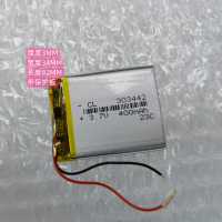 Rechargeable battery 3.7V 303442 303443 403443 dash cam GPS navigation card speaker