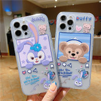 เคสใสลายกระต่ายลิงการ์ตูนสำหรับ Realme 11 10 9 Pro Plus 8 7i 6i 5i 5วินาที C53 C55 C33 Master C30 Realme C15 C17 C12 GT X3ซูเปอร์ซูม Narzo 50A C25 C21 TPU