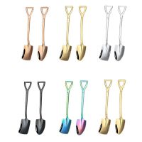 4Pc Coffee Spoon Fruit Shovel Vintage Shovel Ice Cream Eating Spoon Creative Spoon Tea Spoon Fashionable Tableware Dessert Spoon Cooking Utensils