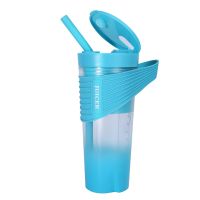 1000Ml Fitness Water Bottle Sports Protein Powder Automatic Mixing Cup Protein Electric Shake Cup With Scale Cold Bottle