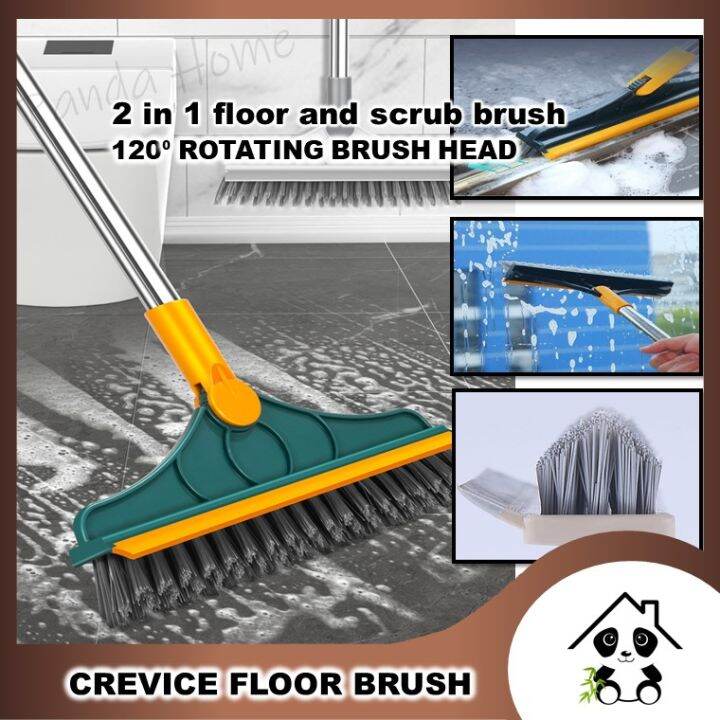 Upgraded Magic Broom 3 In 1 Penyapu Lantai Floor Cleaning Brush 2 In 1 