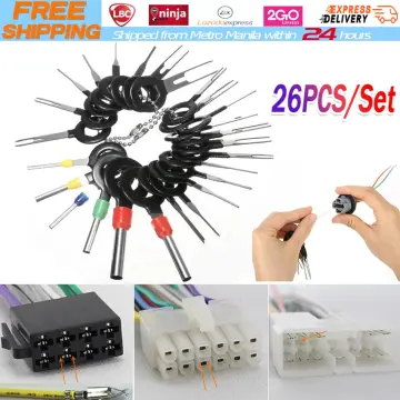 Buy 18-76pcs Terminal Removal Tool Kit Pin Extractor Electrical Wire  Connector Set Online