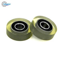 5pcs OD 22mm PU Coated Roller With 688RS Bearing PU68822-5 8x22x5mm Polyurethane Covered Rubber Bearing Wheel 8*22*5