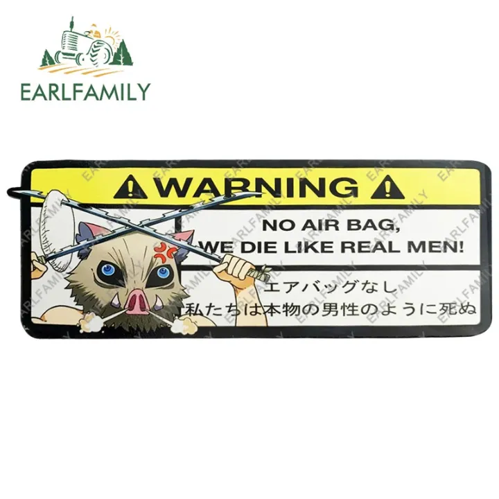 Anime car warning Stickers Magnet for Sale by RawrDinos  Redbubble