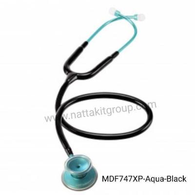 MDF หูฟังทางการแพทย์ Stethoscope Acoustica - Cosmo 747XP#AQ11 (Aqua-Black)