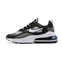 2023 HT✅Original NK*Ar*Maix- 270 Reac Men Fashion Running Shoes Ar* Cushion Comfortable Outdoor Sports Shoes Black Greyy