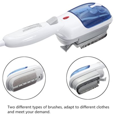 Useu Plug 800W แบบพกพามือถือเตารีดไอน้ำไฟฟ้า Mini Garment Steamer Home Travel Steam Brush สำหรับรีดผ้า Clothes