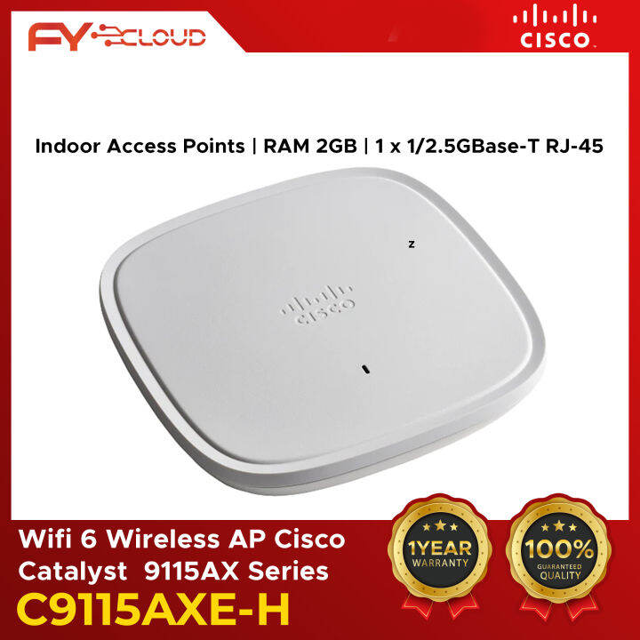 Cisco | WiFi 6 Access Points | Indoor Access Points| C9115AXI-H | Cisco ...