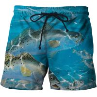 New Carp Fish Graphic Beach Shorts Men 3D Fishing Printed Swimsuit homme 2023 Women Swim Trunks Short Pants Sport Gym Ice Shorts