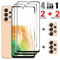 Tempered Glass for Samsung Galaxy A33 A53 A73 5G A23 A13Camera Lens Full Cover Screen Protector for Samsung A33 A53 A73 5G Glass