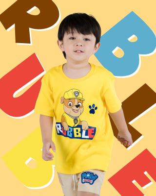 PAW PATROL : PTNYT1005  เสื้อแขนสั้นเด็กลิขสิทธิ์แท้