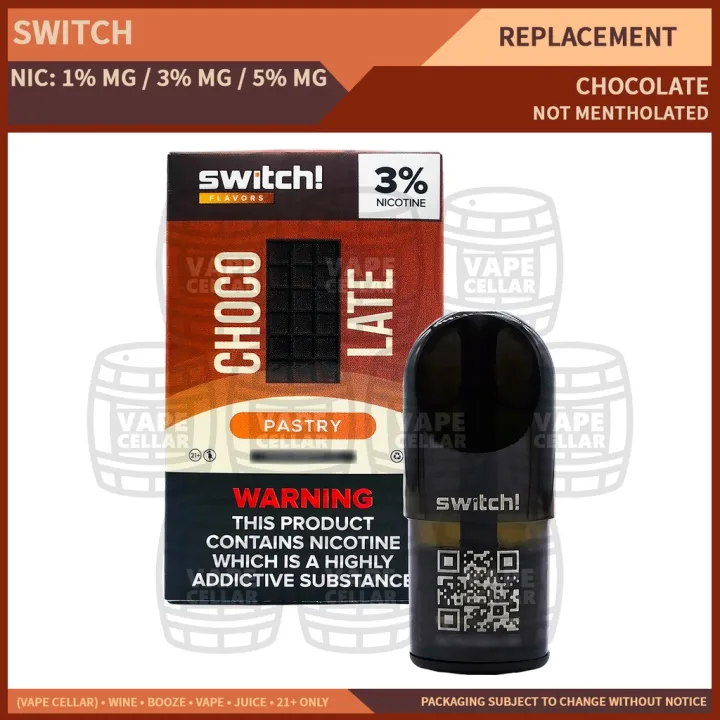 Switch Flavors Pods RELX Essential Infinity Chocolate (1, 3, 5) Vape