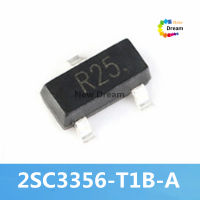 R25พิมพ์หน้าจอ2SC3356-T1B-A RENESAS 10ชิ้นแบบดั้งเดิมใหม่ SOT23แบบความถี่สูง