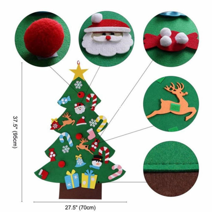baby-montessori-toy-32pcs-diy-felt-christmas-tree-toddlers-busy-board-xmas-tree-gift-for-boy-girl-door-wall-ornament-decorations
