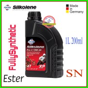 1L 200ml Nhớt FUCHS SILKOLENE Pro XP 10W40 Và 15W50 4T Fully Synthetic