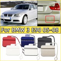 อะไหล่รถยนต์ BMW 320 323 325 328 330 E90 2005-2008ฝาแผ่นปิดตาตะขอลากจูง Bemper Belakang เบ็ดลากฝารถพ่วงลาก