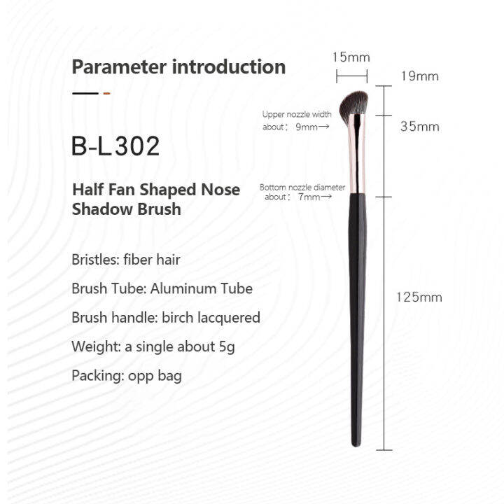 Nose Contour Brush Flat Nose Contour Brush Angled Contour Makeup Brush