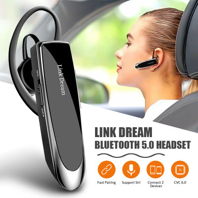 【 Shipping】Link Dream LC-B41 Bluetooth 5.0ชุดหูฟัง Trucker หูฟัง CVC 6.0 CSR หูฟังตัดเสียงรบกวนสำหรับ Android IOS (3x หูฟังแบบคล้องหู + 3x หูฟัง + USB 3.5หูฟังแจ็คหูฟัง)