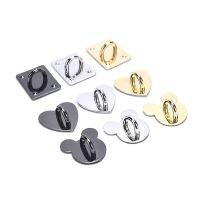 1/10pcs Non-detachable Metal O D Side Clip Buckle Hardware Accessories Arch Pendant Hanger 2023