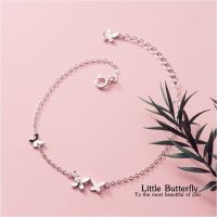 s925 Little butterfly bracelet สร้อยข้อมือเงินแท้ ผีเสื้อน้อย ใส่สบาย เป็นมิตรกับผิว