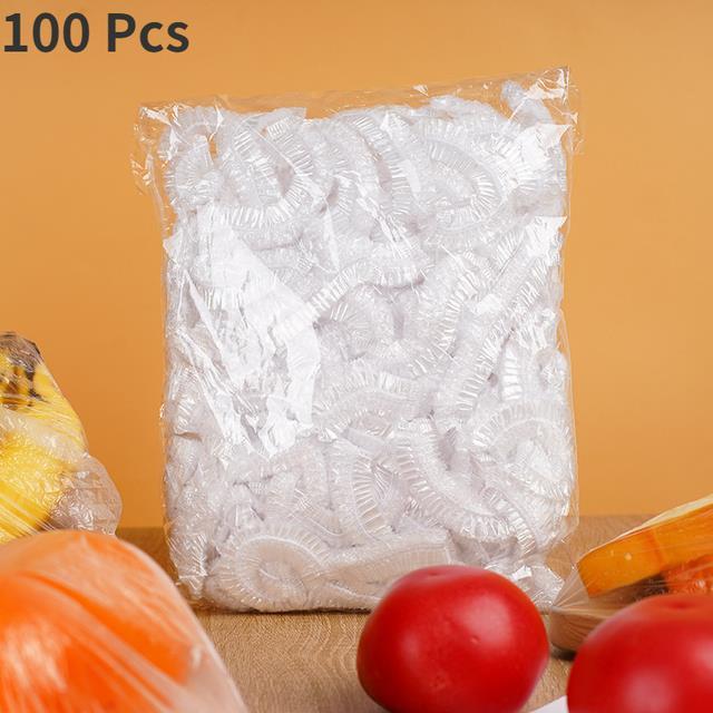 1000-pcs-saran-wrap-disposable-food-cover-grade-fruit-vegetable-storage-elastic-plastic-keeping