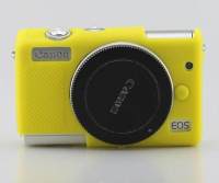 เคสกล้อง CAMERA CASE SILICONE CANON M100 YELLOW (2039)