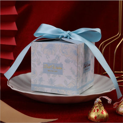 Creative Wedding Favors Gift Candy Box for Special Day Baby Shower Birthday Party Supplies Wrap Packaging Boxes with Ribbon