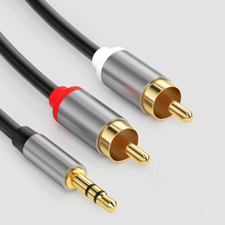 qkkqla-1-3meter-3-5mm-male-jack-to-2-rca-audio-cable-connector-speaker-wire-2rca-to-3-5-male-splitter-aux-cord-for-tv-pc-amplifier-dvd