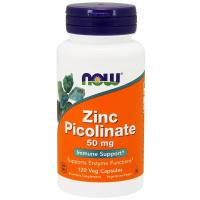 [ ซิงค์ ] - Now Foods, Zinc Picolinate (50 mg) x 120 แคปซูล (Veg Capsules)