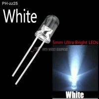 100pcs NEW 5mm Round Super Bright White LED light Diode